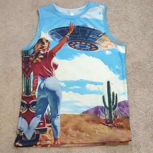 Awesome graphic tank top